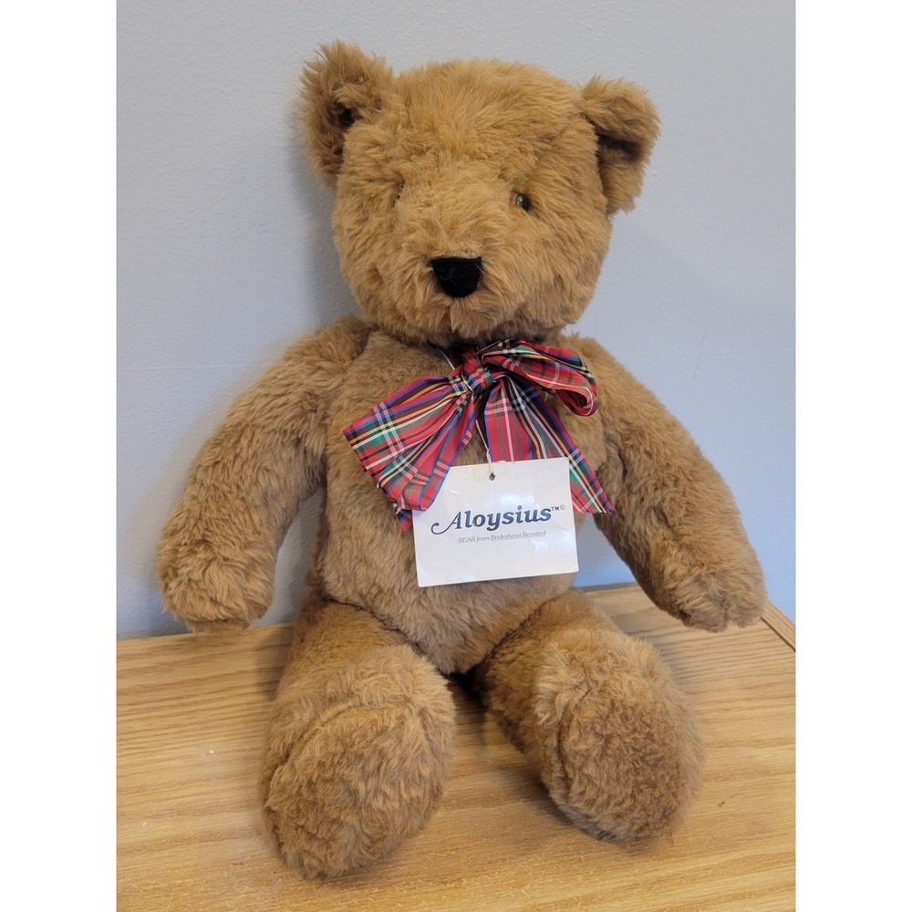 Vintage 1979 North American Bear Co Aloysius Barbara Isenberg Plush 21" Tagged